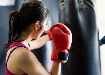 サンドバッグ写真